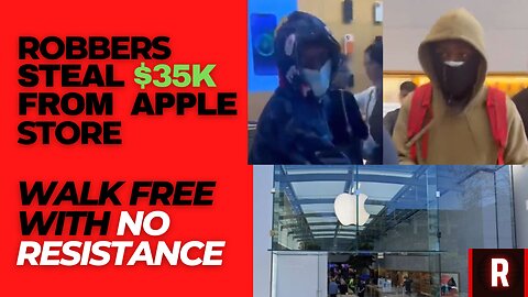 Two Robbers Steal $35k of Electronics from California Apple Store and Walk Free