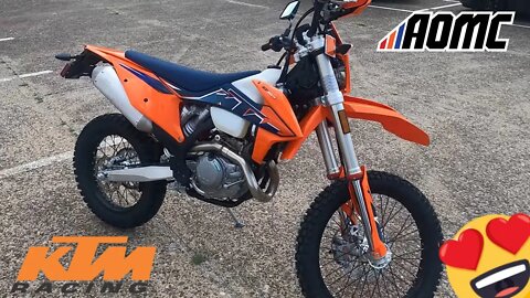 2022 KTM 500 EXC | Walkaround And First Start Sound (4K)