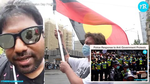 Police Response to Invasion Day Protest Breach of Covid Rules