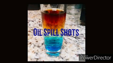 New Drink Thursday **Oil Spill Shots**