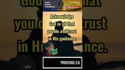 Acknowledge God