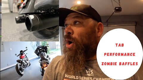 Harley Davidson Road Glide ST gets Zombie baffles by Tab performance.Stock vs Tab Sound comparison.