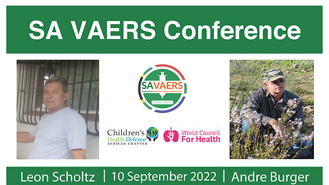 SAVAERS - Conference 10th September 2022 - Leon Scholtz and Andre Burger