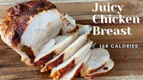 BAKED CHICKEN BREAST | Juicy Oven Roasted Chicken Breast Bone in Recipe
