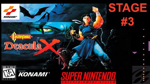 [SNES] - Castlevania: Dracula X - [Stage 3] - 1440p