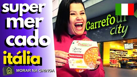 SUPERMERCADO ITALIA - A REALIDADE DOS PREÇOS DE SUPERMERCADO EM MILÃO NA ITÁLIA