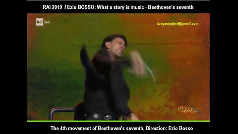 EZIO BOSSO Beethoven symphony 7 4th movement