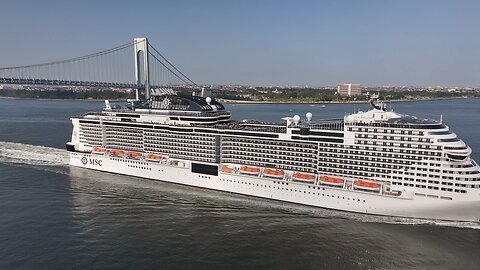 MSC Meraviglia 9/4/23 sailing from New York to Bermuda