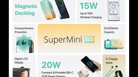 New Product Release Wireless MagSafe power bank - Zendure SuperMini GO!!!