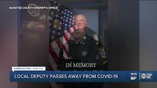 Manatee deputy dies from COVID complications