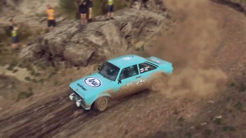 DiRT Rally 2 - Replay - Ford Escort MKII at Camino de acantilados y rocas