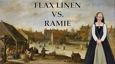 Linen vs. Ramie | Which One is Historically Accurate for 16th Century Embroidery?