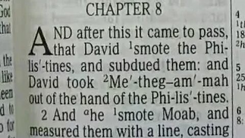 2 Samuel: Chapters 08-12