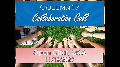 Column17 Collaboration Call 11/19/2023