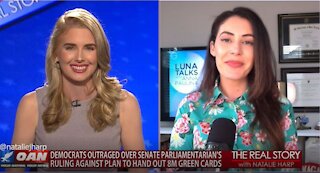 The Real Story - OAN Immigration Overload with Anna Paulina Luna