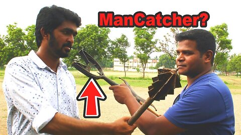 Scariest Ancient Weapon Ever? Man Catcher aka Sasumata | Hindu Temple |