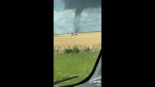 VIDEO: Tornado touches down in Kit Carson County