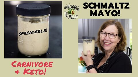 How to Make Schmaltz Mayo | Carnivore Mayo Made with Rendered Chicken Fat