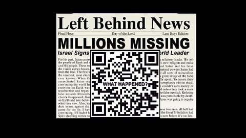 WARNING Leave this Left Behind Kit QR Code everywhere NOW