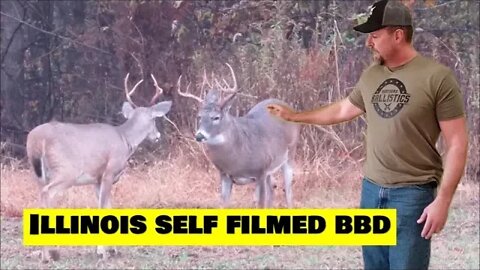 Deer Hunting 2019 Self Filmed Illinois buck down