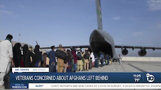 Local veteran groups concerned about Afghans left behind after U.S. departs