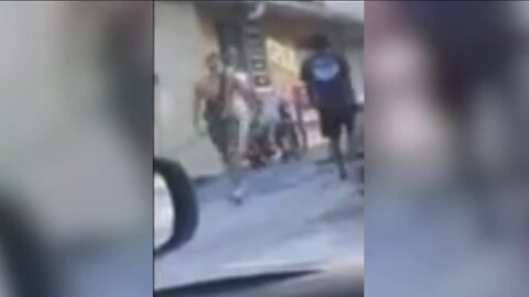 Three people arrested for punching wheelchair-bound man