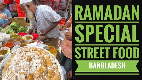 Ramadan Special Street Food Bangladesh