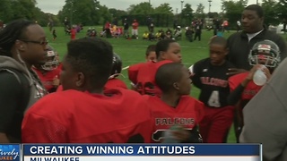 Neighborhood sports league helps motivate kids