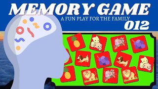 HOW DO I TEST MY MEMORY? MEMORY GAME # 012