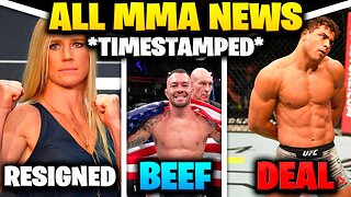 Everything You Missed in MMA This Week! - UFC Weekly News Recap & Reaction (2023/03/24)