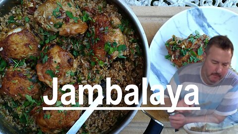 Spicy Cajun Jambalaya: A stunning braised rice dish from Louisiana