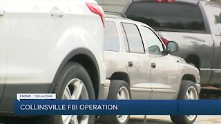 FBI, SWAT deployed at Collinsville auto shop