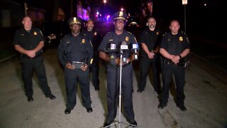Milwaukee police press conference on deadly shootout