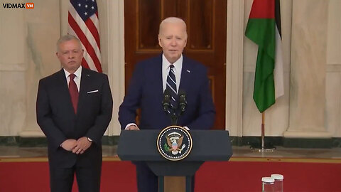 Jordan's King Abdullah Was In Full WTF Mode As Biden Did His Weekend At Bernie's Impersonation