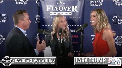 Lara Trump | Lare Trump LIVE from Tulsa-Rusalem | The Path to a TRUMP 2024 Victory, What It's Like Being a Member of the Trump Family & What Can Be Done to Save Our Republic (Special Interview with the Flyover Conservatives)