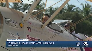 Veterans honored with 'dream flight' in Boca Raton