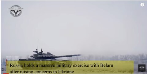 Ukrainian War (Feb 18 2022) Russia engages 30000 troops hold massive military exercises with Belarus