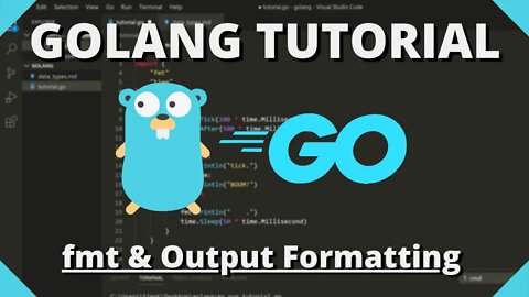 Golang Tutorial #4 - Printing to Console & fmt