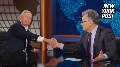 Lindsey Graham bets Al Franken $20 that Trump beats Biden