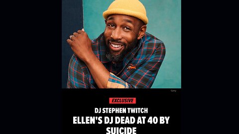 💔 Ellen Degeneres’ DJ TWITCH Dies at 40 By SUICIDE - Mental Health Matters