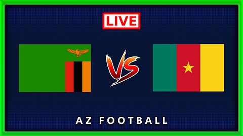 Zambia vs Cameroon | International Friendly | Live Match Commentary