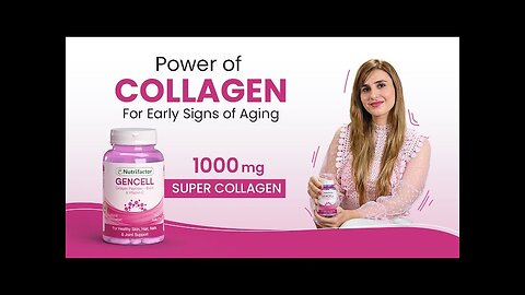 Revitalize Your Skin with NutraVital's Gencell Collagen | Dr. Mehreen Zaman