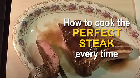 How to NEVER ruin an expensive steak again. Learn about Sous Vide then sear method.