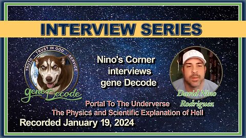 2024-01-19: Nino's Corner Interview with gene Decode