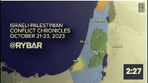 ❗️🇮🇱🇵🇸🎞 Israeli-Palestinian conflict chronicles: October 21-23, 2023