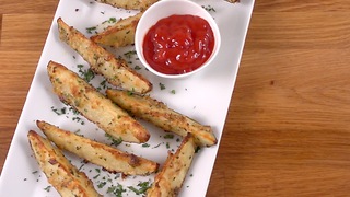 Baked Garlic Parmesan Fries