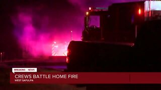 Rural Sapulpa home destroyed by fire