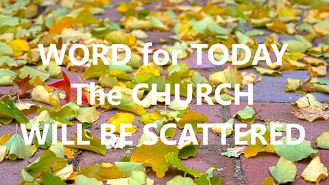 Prophetic Word Today - The Church Will Be Scattered - Word from God - Ireland - Dublin