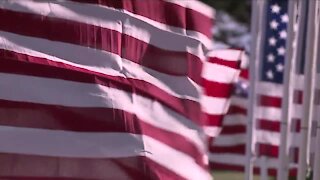 Flags for Honor at Edgewater Park honors 9/11 victims