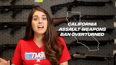 CALI ASSAULT WEAPON BAN OVERTURNED IN FEDERAL RULING - Legal Update